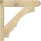 Ekena Millwork Balboa Rough Sawn Craftsman Outlooker, Douglas Fir, 6"W x 26"D x 26"H OUT06X26X26BOA04RDF - alternate 2